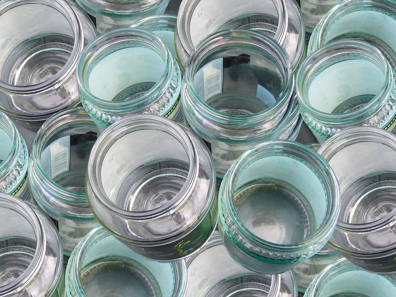 Upcycled Glass Bottles
